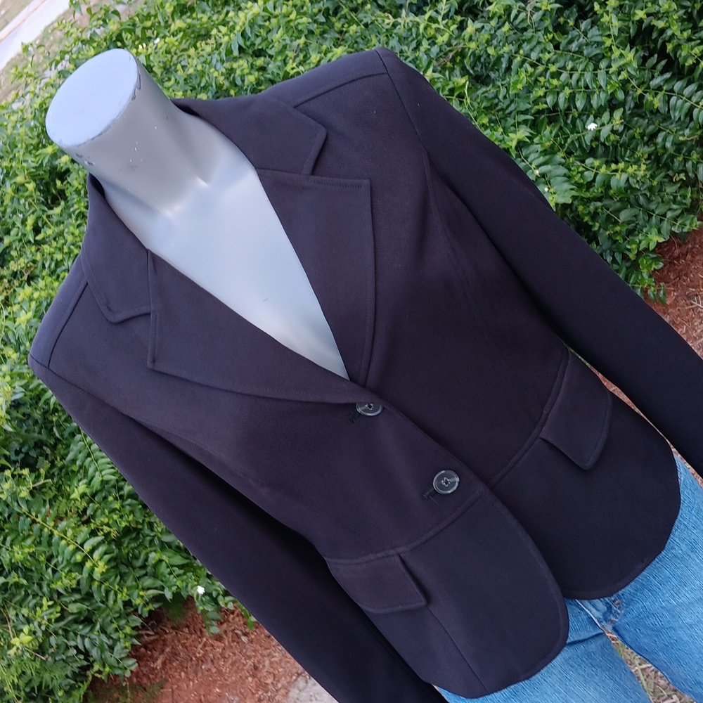 RAFAELLA LADIES BLACK (2) BUTTON LUX BLAZER (INDONESIA) - Picture 9 of 17